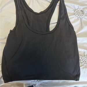 Black Lululemon Racerback Tank Top